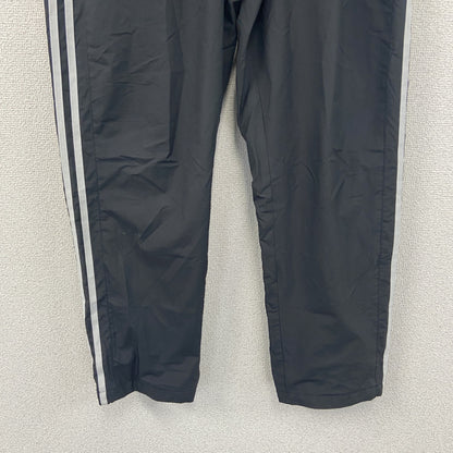 adidas　アディダス　CLIMASTORM　トラックパンツ/ジャージ　パーフォーマンスロゴ　黒　ブラック　Oサイズ