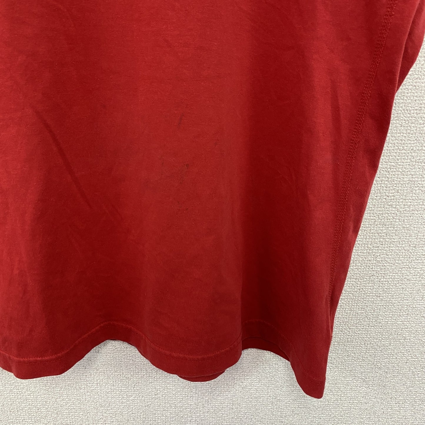 NIKE　ナイキ　DRI-FIT　半袖Tシャツ　スウッシュ　赤　レッド　XLサイズ
