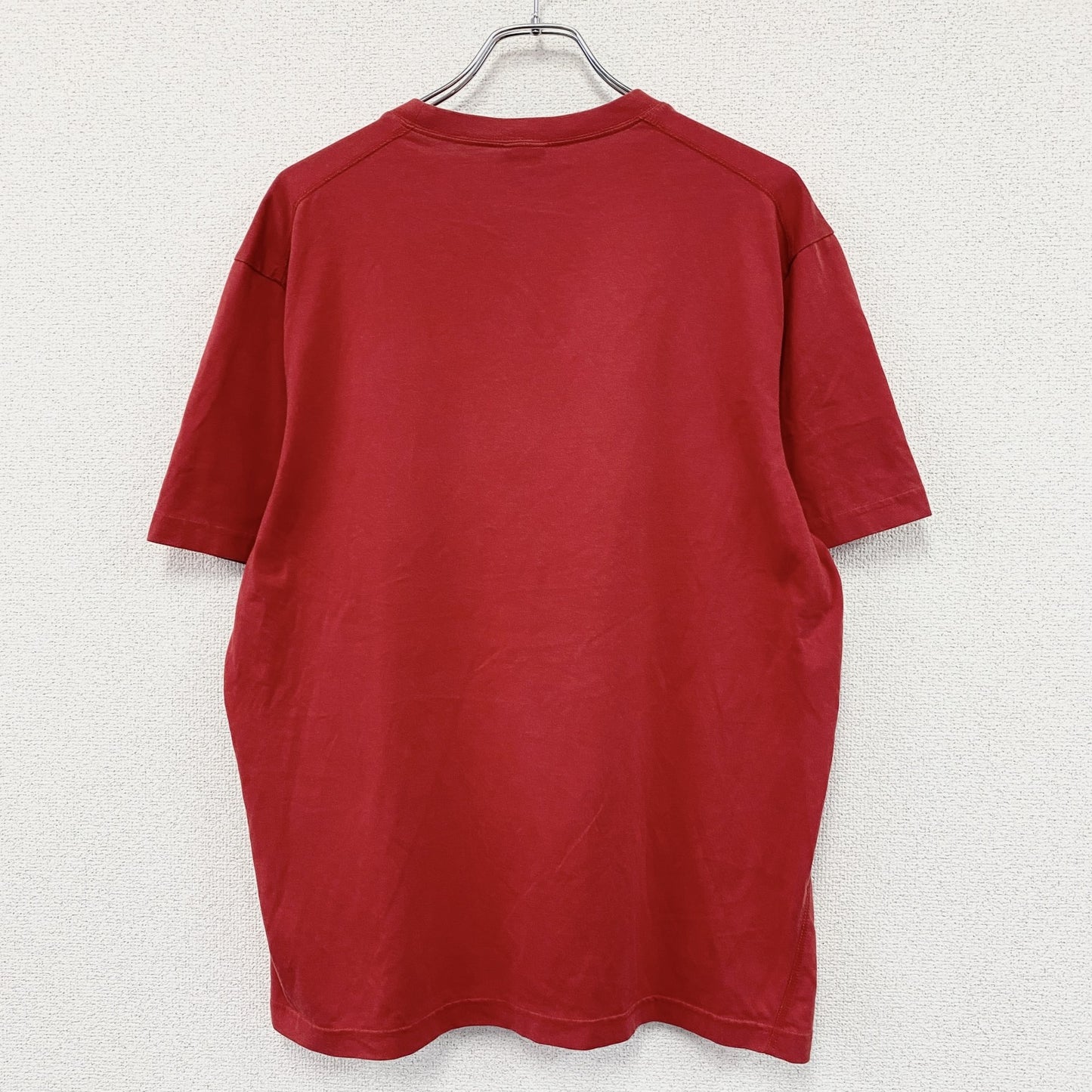 NIKE　ナイキ　DRI-FIT　半袖Tシャツ　スウッシュ　赤　レッド　XLサイズ