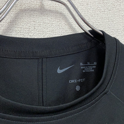 NIKE　ナイキ　DRI-FIT　半袖Tシャツ　スウッシュ　黒　ブラック　XLサイズ