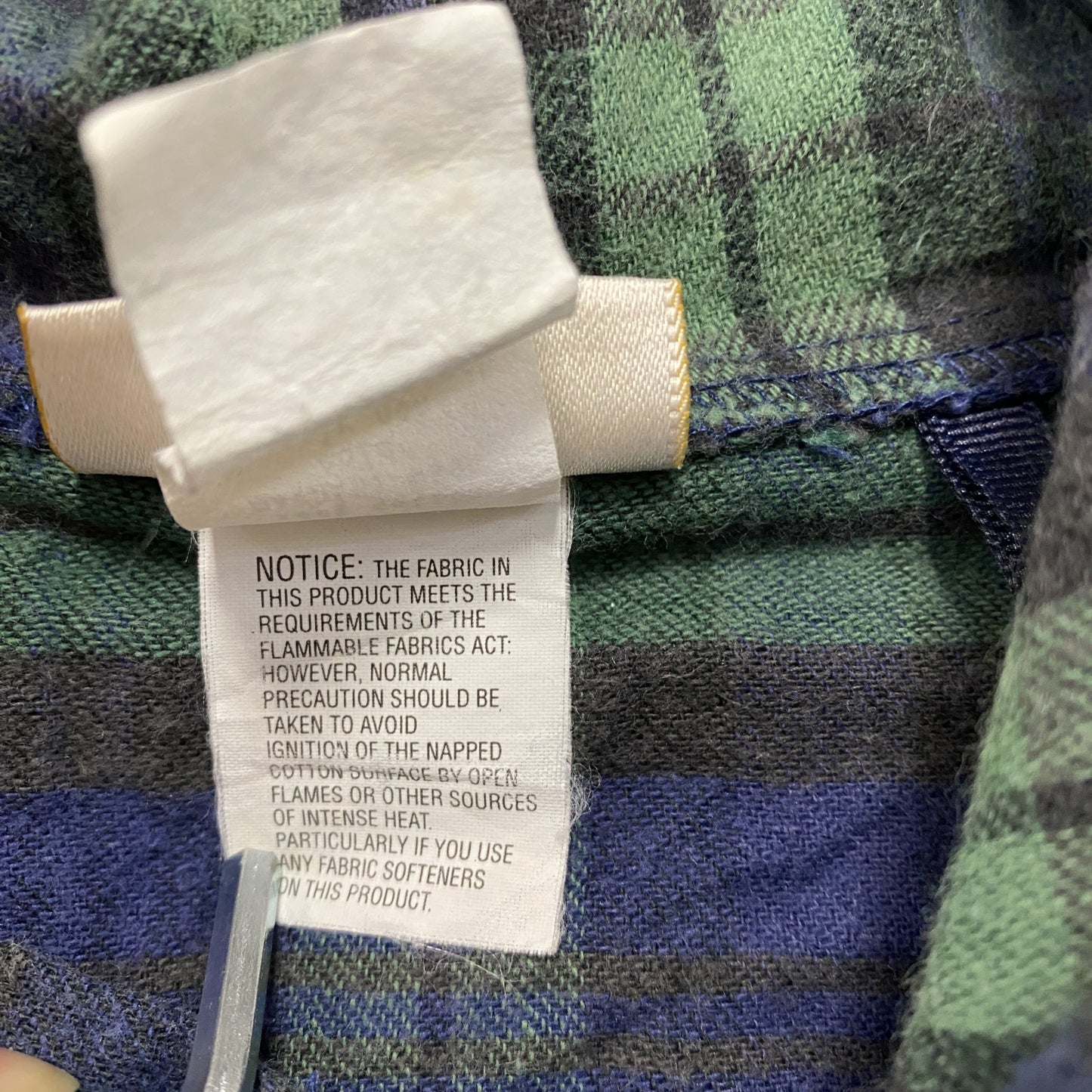 80s～　L.L.Bean　エルエルビーン　アノラックパーカー　ブラックウォッチチェック柄　ヴィンテージ　Mサイズ