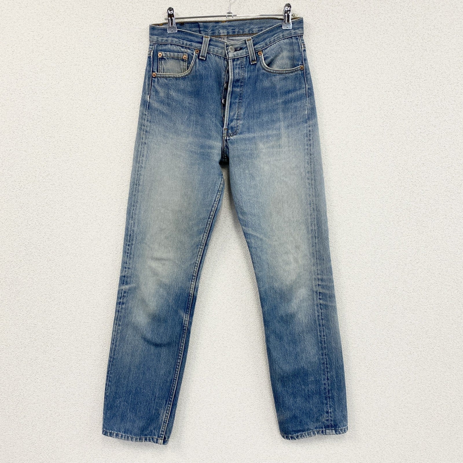 90s～　Levi's　リーバイス　501　デニムパンツ/ジーンズ　ボタンフライ　縦落ち　インディゴ　W30サイズ