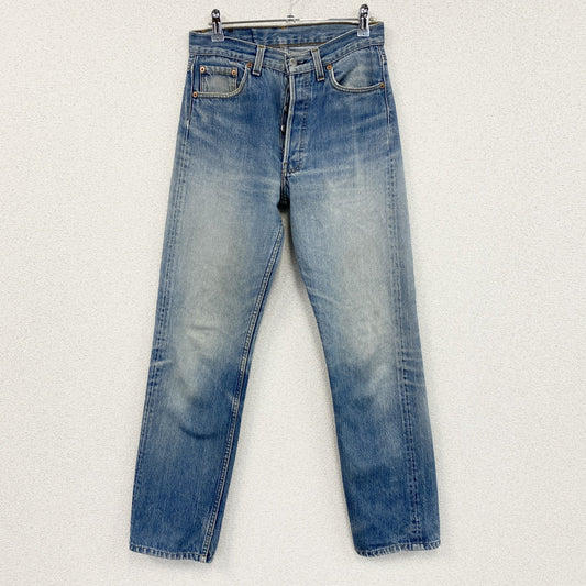 90s～　Levi's　リーバイス　501　デニムパンツ/ジーンズ　ボタンフライ　縦落ち　インディゴ　W30サイズ