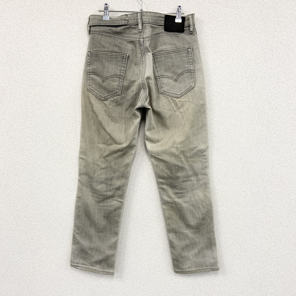 Levi’s　リーバイス　511　デニムパンツ/ジーンズ　縦落ち　フェード　灰色　グレー　W32サイズ　