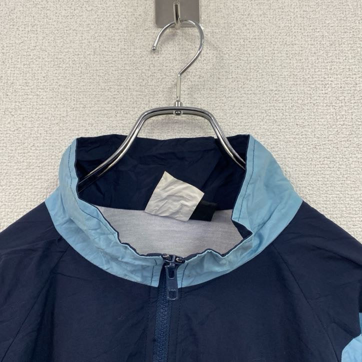 90s　Faz uniforms　フルジップトラックジャケット/ジャージ　ヴィンテージ　紺　ネイビー　22サイズ