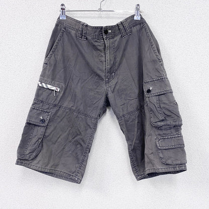BURBERRY BLACK LABEL　バーバリーブラックレーベル　カーゴショーツ　グレー　82サイズ