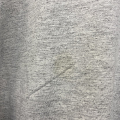 古着 used　90s　LEE　リー　半袖プリントTシャツ　USA製　霜降りカラー　ライトグレー　レトロデザイン　Lサイズ