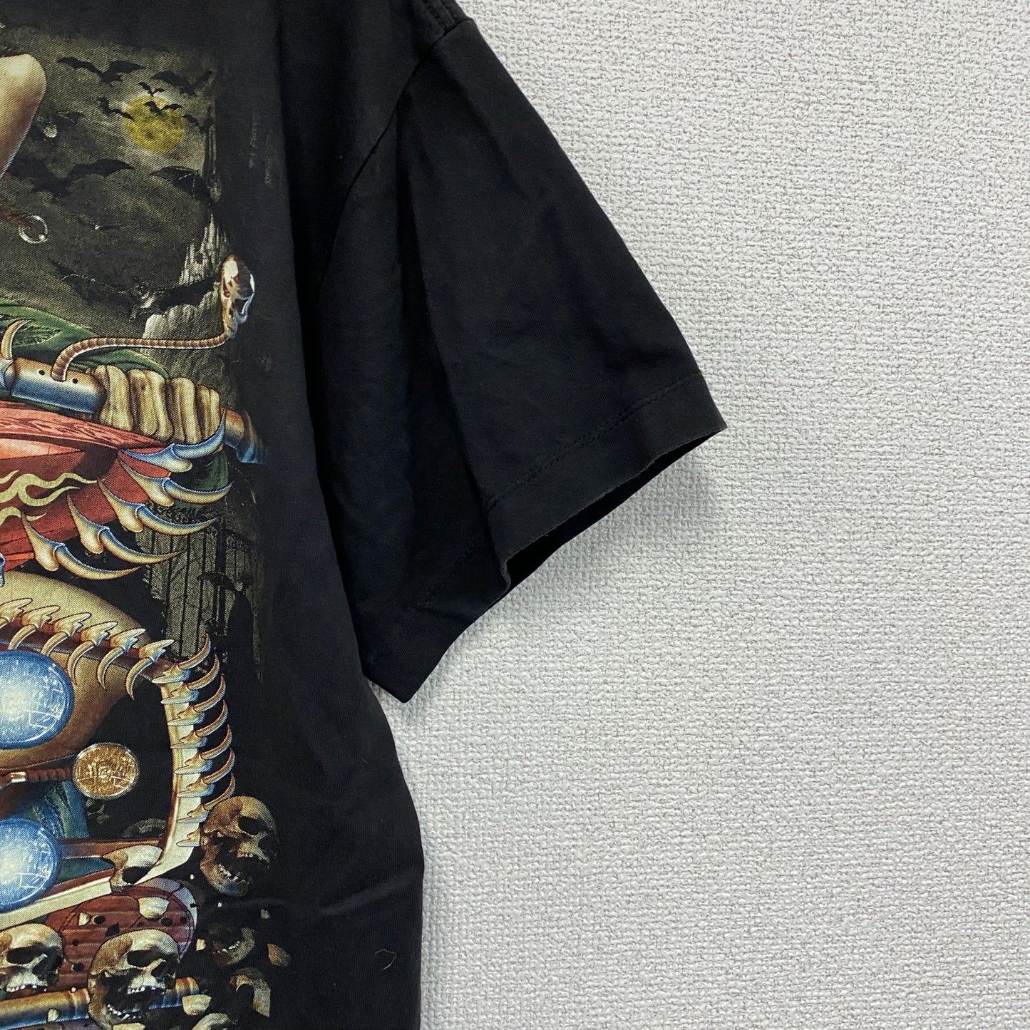 ～00s　Rock Chang　ロックチャン　半袖プリントTシャツ　ヴィンテージ　黒　ブラック　Lサイズ