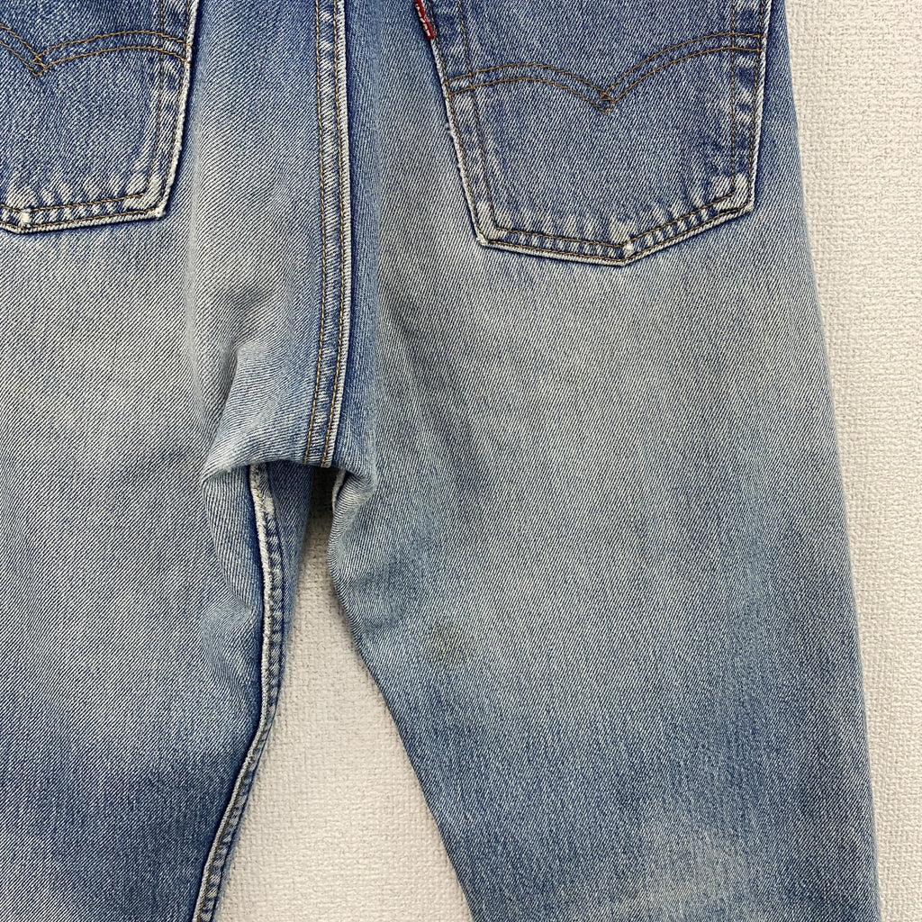 90s～　Levi's　リーバイス　501　デニムパンツ/ジーンズ　ボタンフライ　縦落ち　インディゴ　W30サイズ