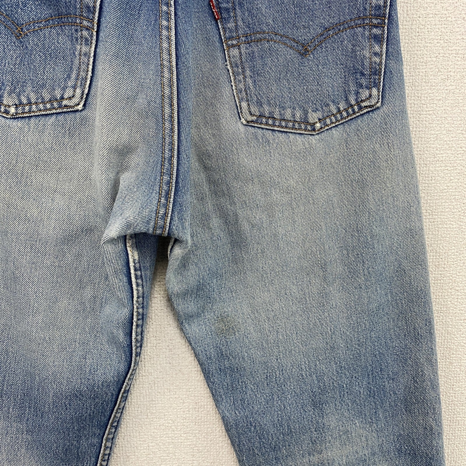 90s～　Levi's　リーバイス　501　デニムパンツ/ジーンズ　ボタンフライ　縦落ち　インディゴ　W30サイズ