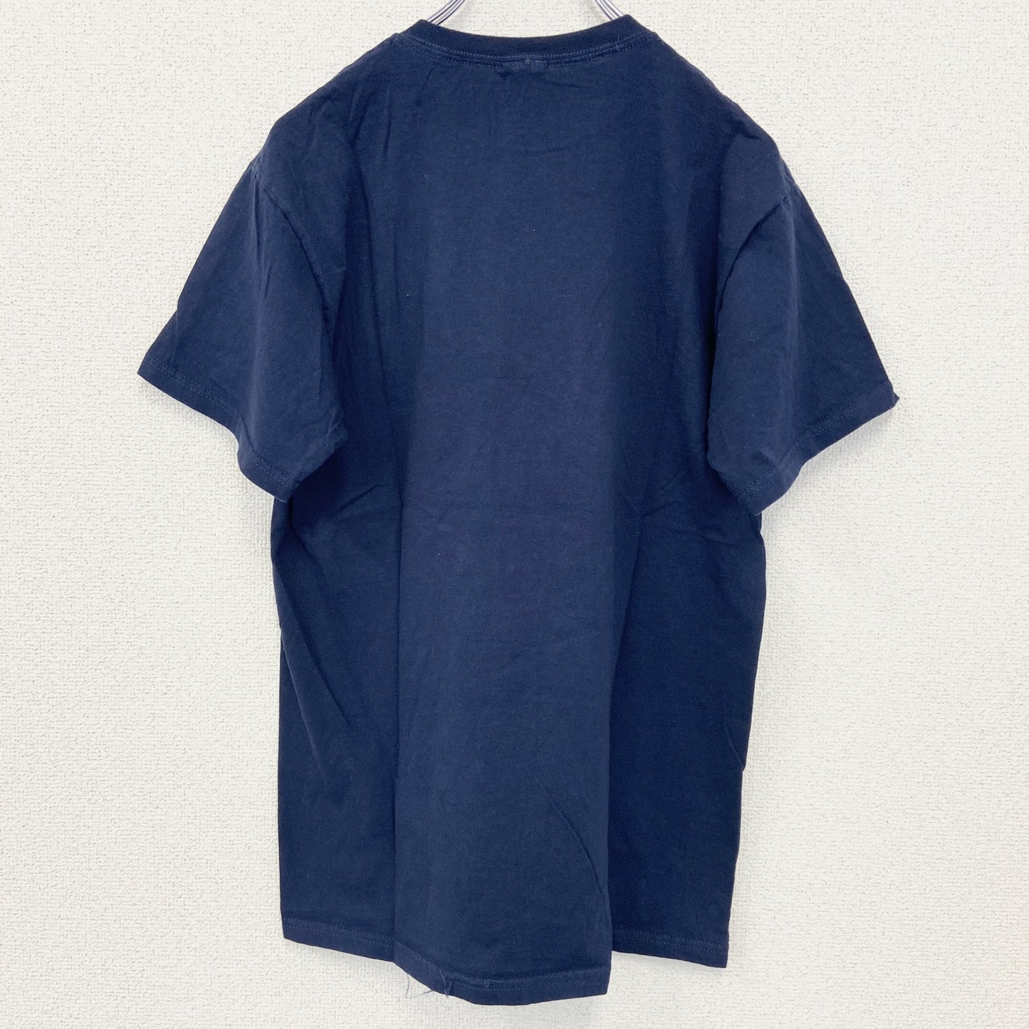 古着 used　NHL　半袖プリントTシャツ　アイスホッケー　モントリオール・カナディアンズ　ネイビー　紺　レトロ　Mサイズ