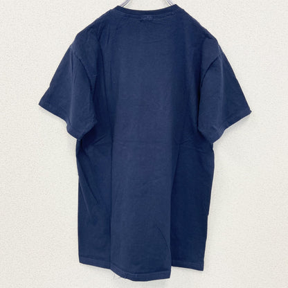 古着 used　NHL　半袖プリントTシャツ　アイスホッケー　モントリオール・カナディアンズ　ネイビー　紺　レトロ　Mサイズ