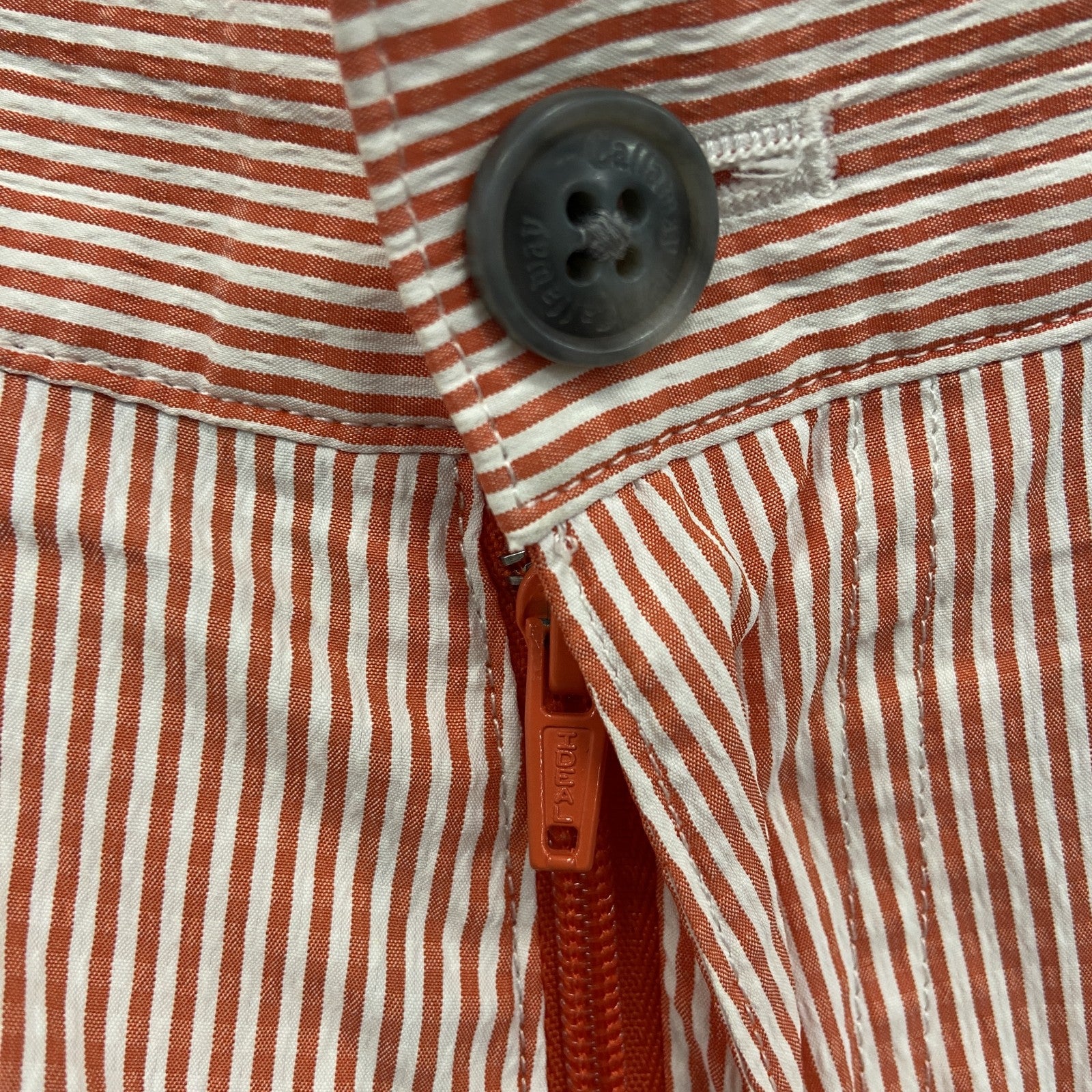 CALLAWAY　キャロウェイ　ハーフパンツ/ショートパンツ　ストライプ柄　オレンジ