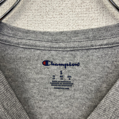 古着 used　champion　チャンピオン　半袖プリントTシャツ　バスケットボール　トーナメント　グレー　2023　Sサイズ