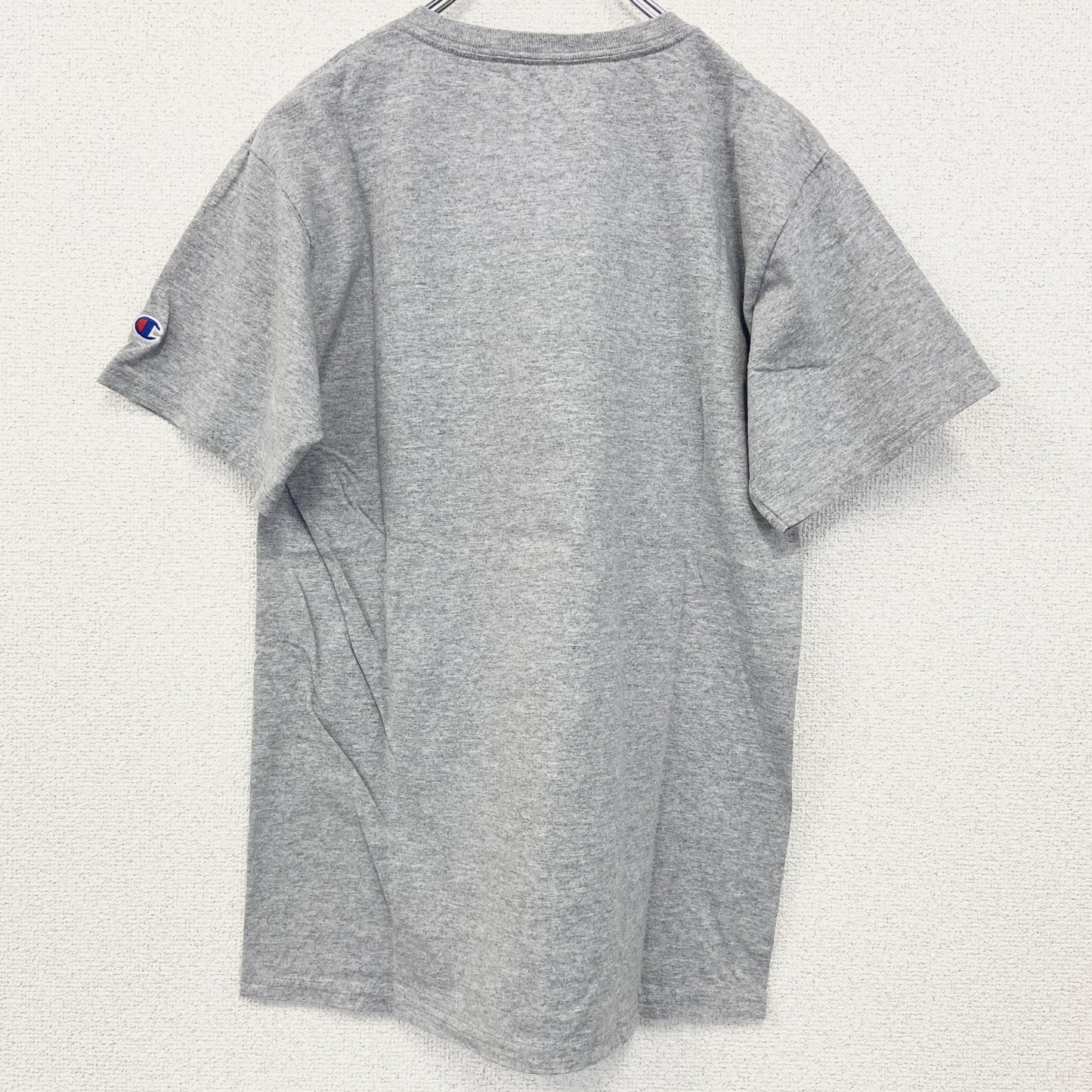 古着 used　champion　チャンピオン　半袖プリントTシャツ　バスケットボール　トーナメント　グレー　2023　Sサイズ