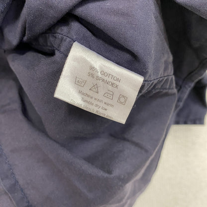 BURBERRY LONDON　バーバリーロンドン　七分袖シャツ　ノバチェック　紺　ネイビー　Mサイズ