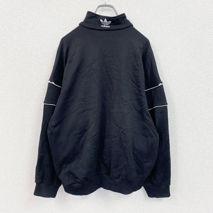 adidas　アディダス　トラックジャケット/ジャージ　ヴィンテージ　黒　ブラック　Mサイズ