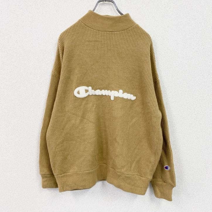 Champion　チャンピオン　ハイネックニット　セーター　ベージュ　XSサイズ