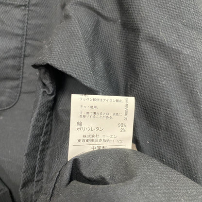 coen　コーエン　KELTY　ケルティ　半袖マオカラーシャツ　黒　ブラック　Sサイズ