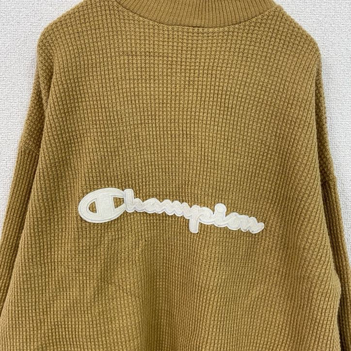 Champion　チャンピオン　ハイネックニット　セーター　ベージュ　XSサイズ