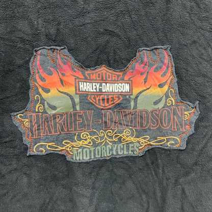 HARLEY DAVIDSON　ハーレーダビッドソン　フリースプルオーバー　黒　ブラック　12/14サイズ