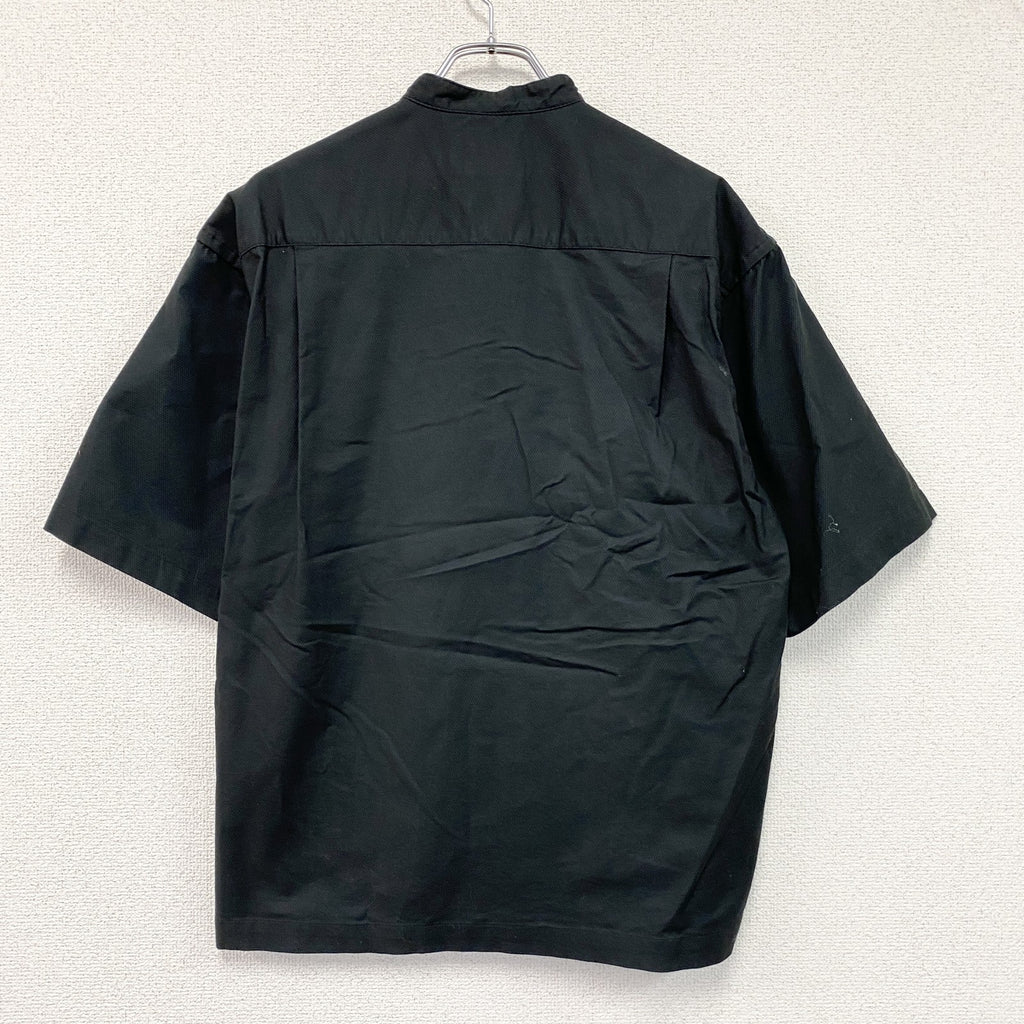 coen　コーエン　KELTY　ケルティ　半袖マオカラーシャツ　黒　ブラック　Sサイズ