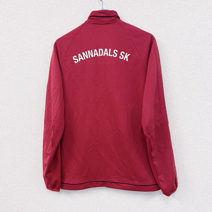 adidas　アディダス　トラックジャケット/ジャージ　パフォーマンスロゴ　デカロゴ　赤　レッド　XLサイズ