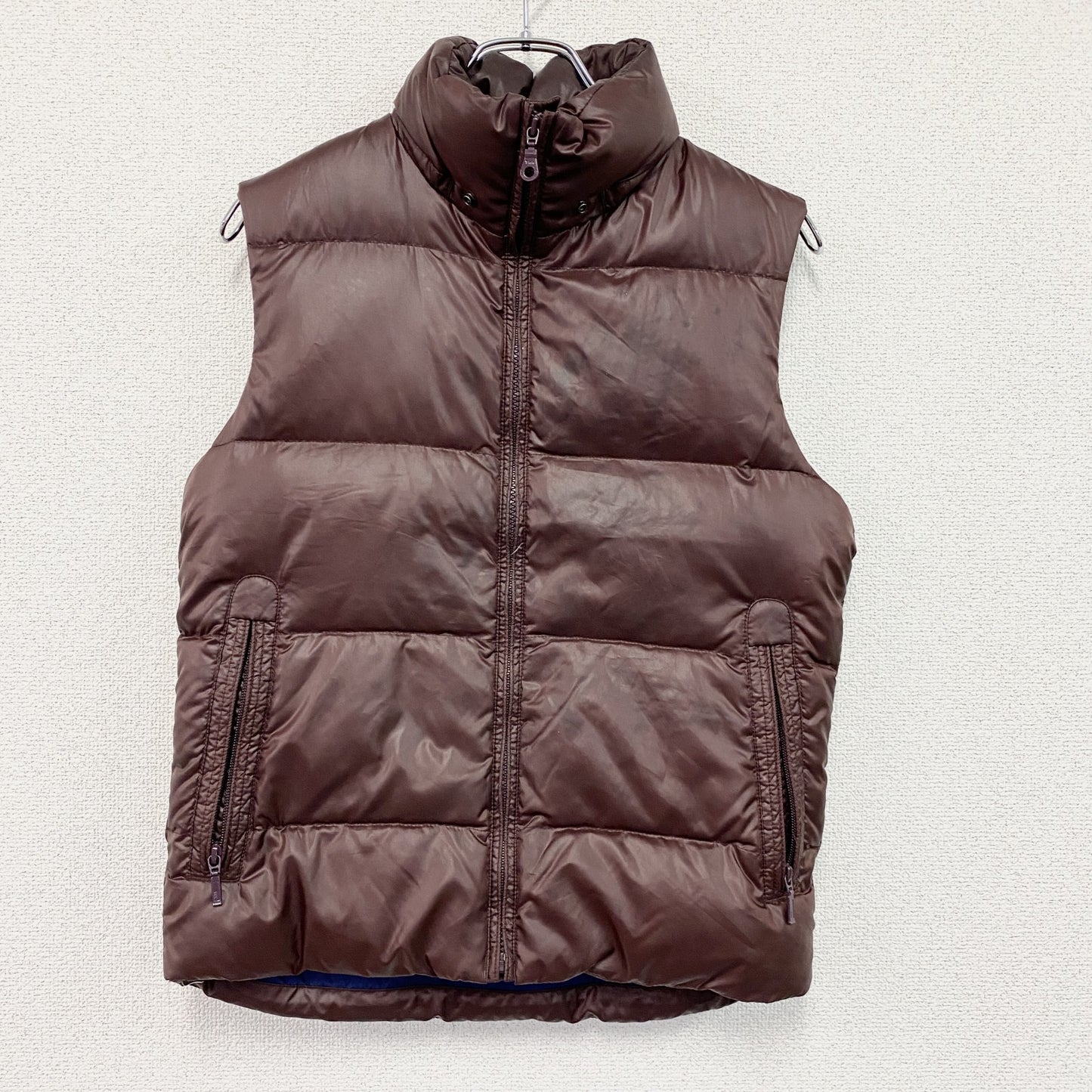UNIQLO　ユニクロ　ダウンベスト　ダウン90％　ボルドー　Sサイズ