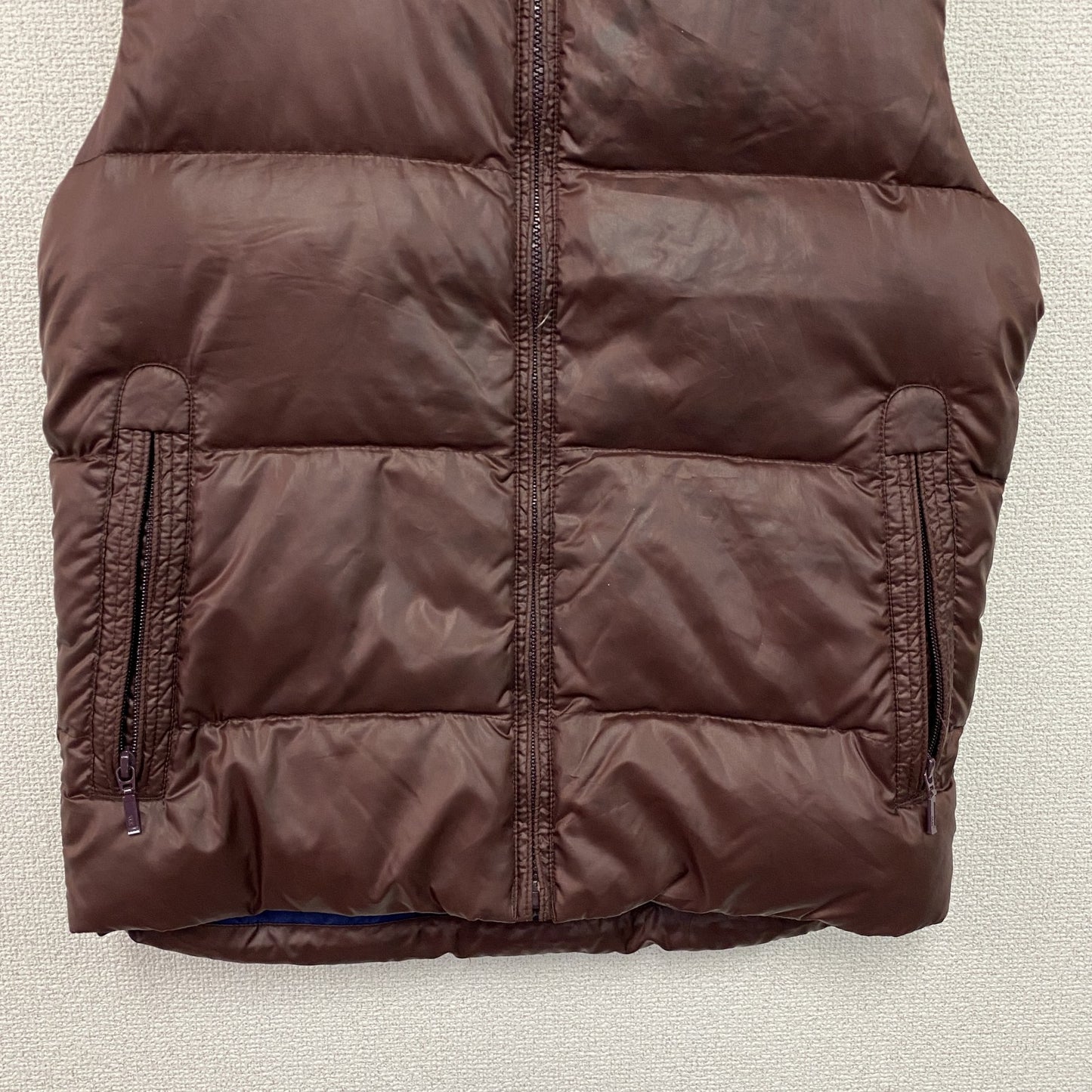 UNIQLO　ユニクロ　ダウンベスト　ダウン90％　ボルドー　Sサイズ