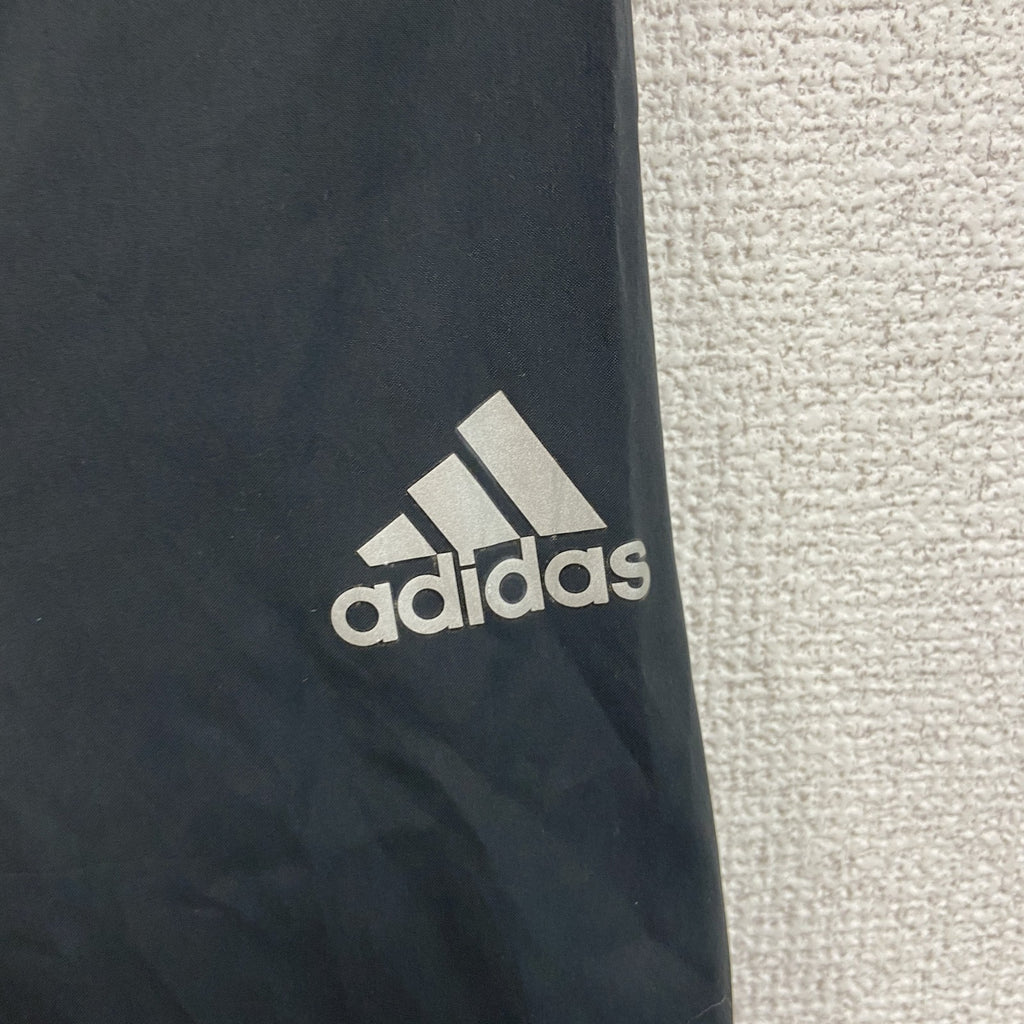 adidas　アディダス　ハーフジッププルオーバー　黒　ブラック　2XLサイズ