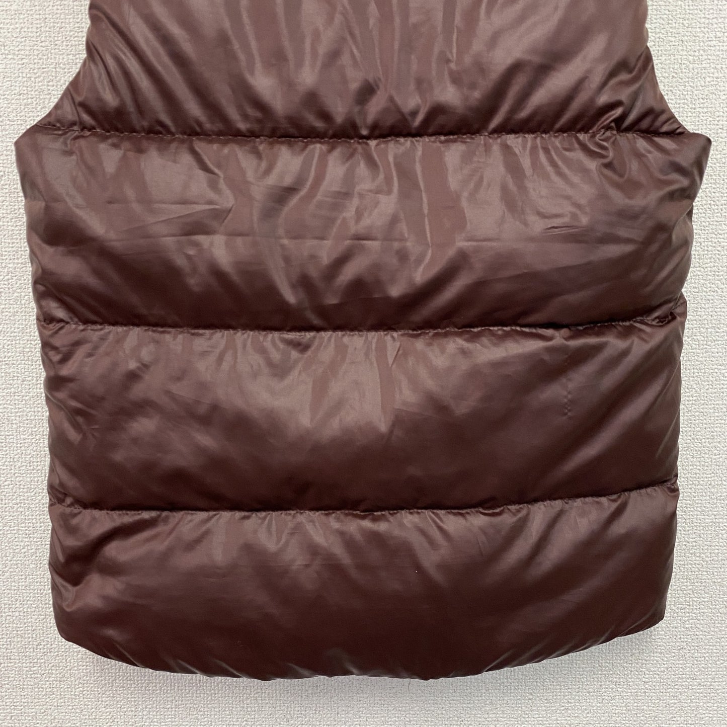 UNIQLO　ユニクロ　ダウンベスト　ダウン90％　ボルドー　Sサイズ
