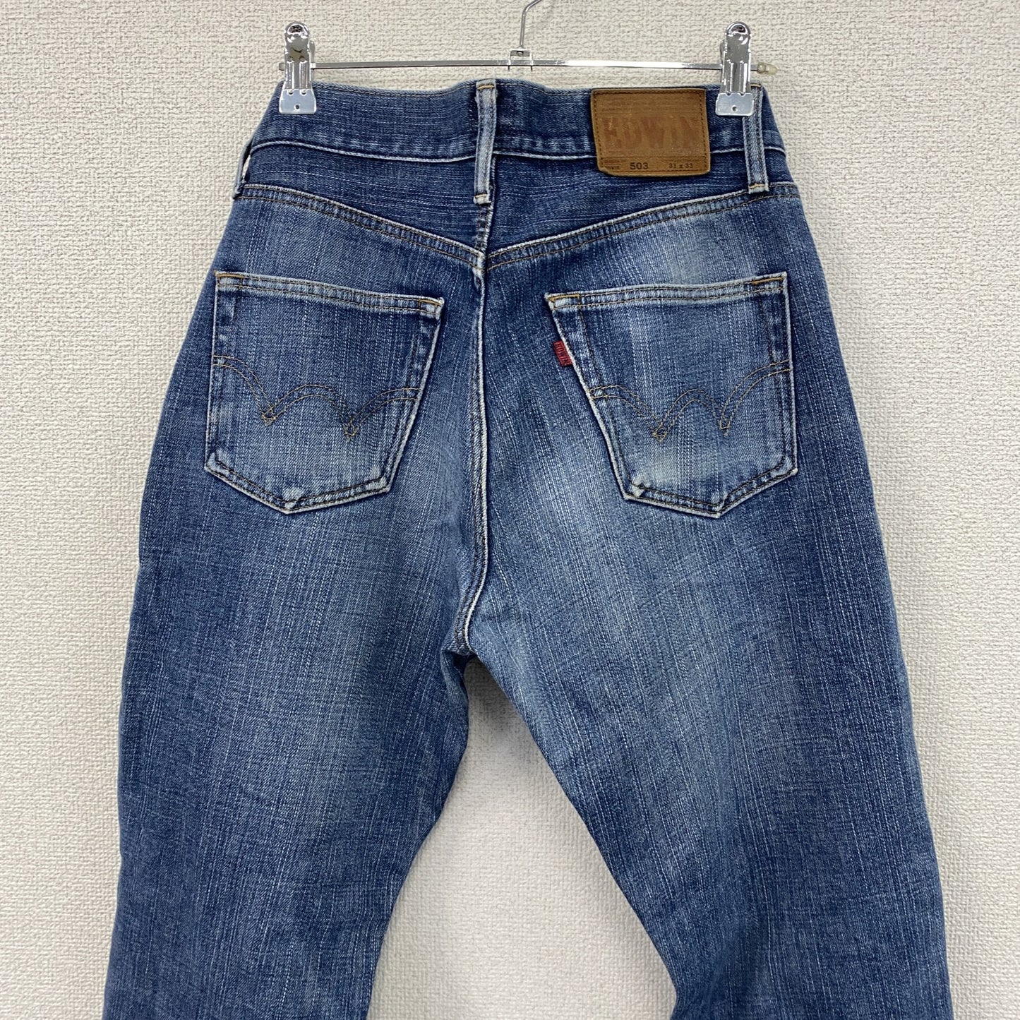EDWIN　エドウィン　503　デニムパンツ/ジーンズ　WIND STOPPER　インディゴ　31×33サイズ