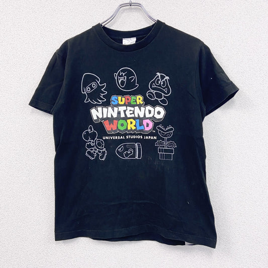 UNIVERSAL STUDIOS JAPAN　ニンテンドー　半袖Tシャツ　キャラクターT　黒　ブラック　Sサイズ
