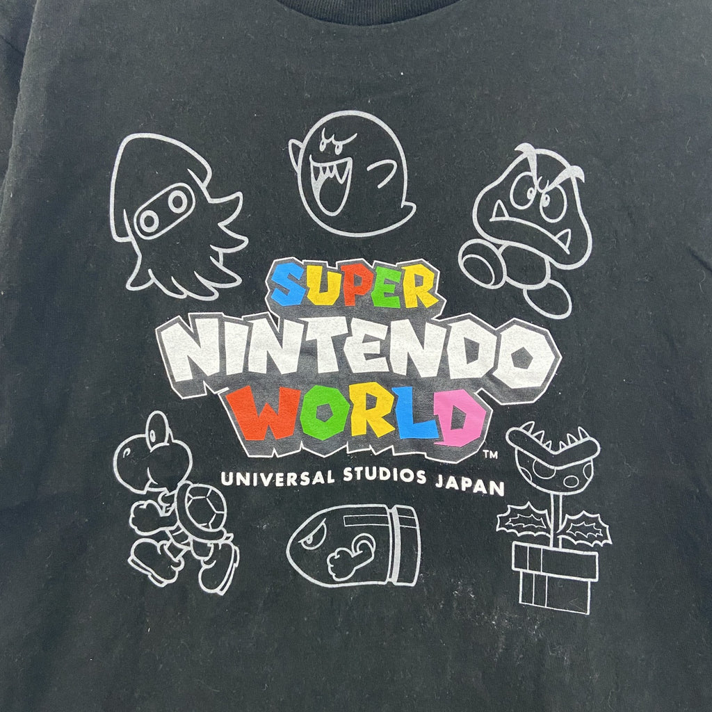 UNIVERSAL STUDIOS JAPAN　ニンテンドー　半袖Tシャツ　キャラクターT　黒　ブラック　Sサイズ
