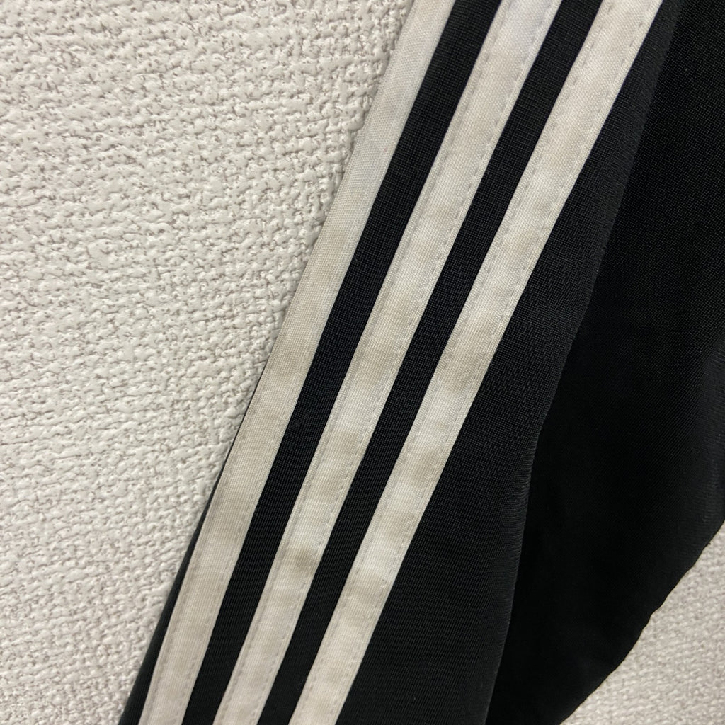 adidas　アディダス　フルジップトラックジャケット/ジャージ　黒　ブラック　XLサイズ