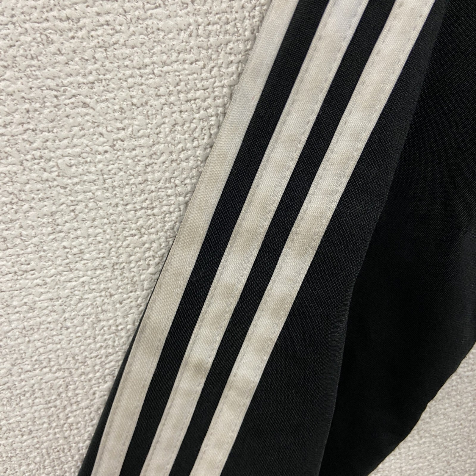 adidas　アディダス　フルジップトラックジャケット/ジャージ　黒　ブラック　XLサイズ