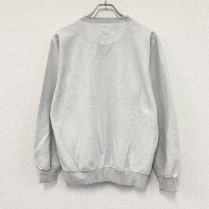 90s　Gear For Sports　スウェット/トレーナー　アーチプリント　前V　リブライン　ヴィンテージ　灰色　グレー