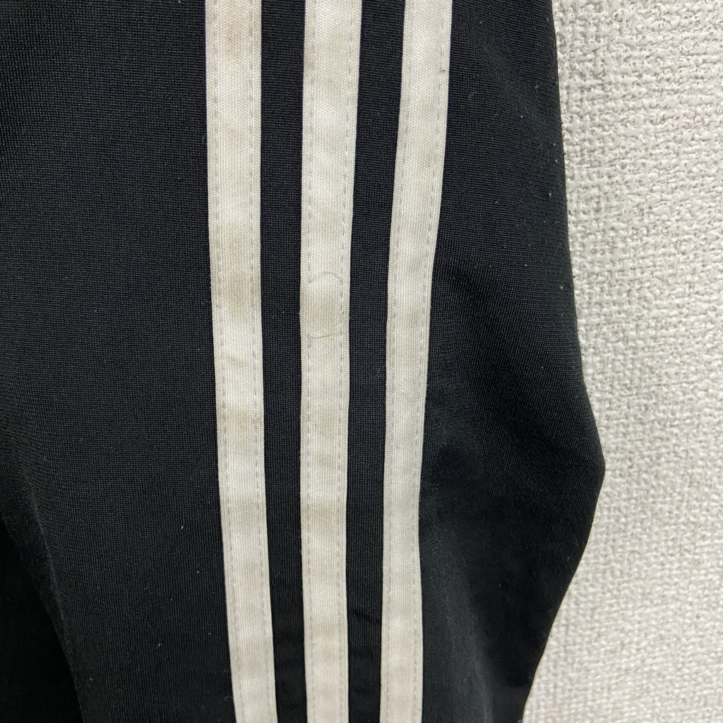 adidas　アディダス　フルジップトラックジャケット/ジャージ　黒　ブラック　XLサイズ