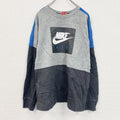 NIKE　ナイキ　スウェット/トレーナー　マルチカラー　ダークグレー　Lサイズ