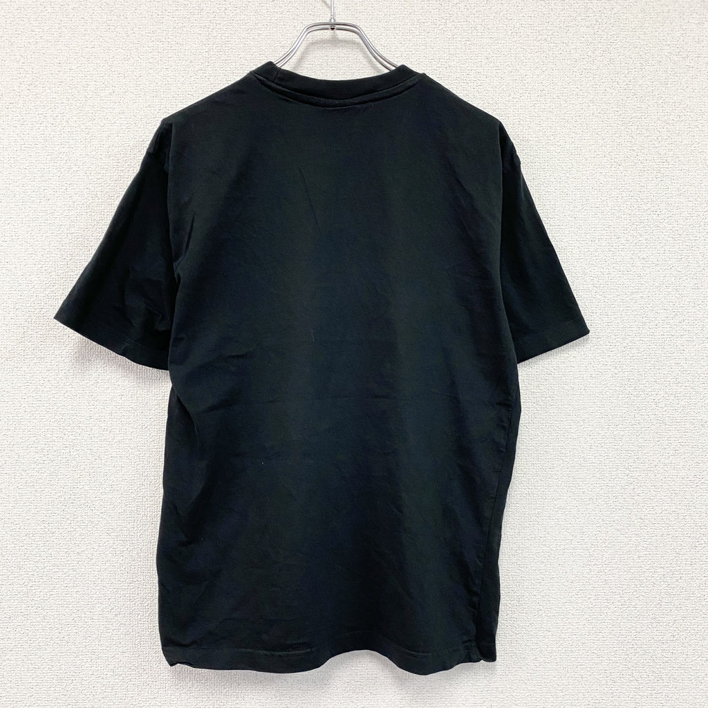 hunnel　ヒュンメル　トーマスシュワルツ　半袖プリントTシャツ　サッカー　黒　ブラック　Lサイズ