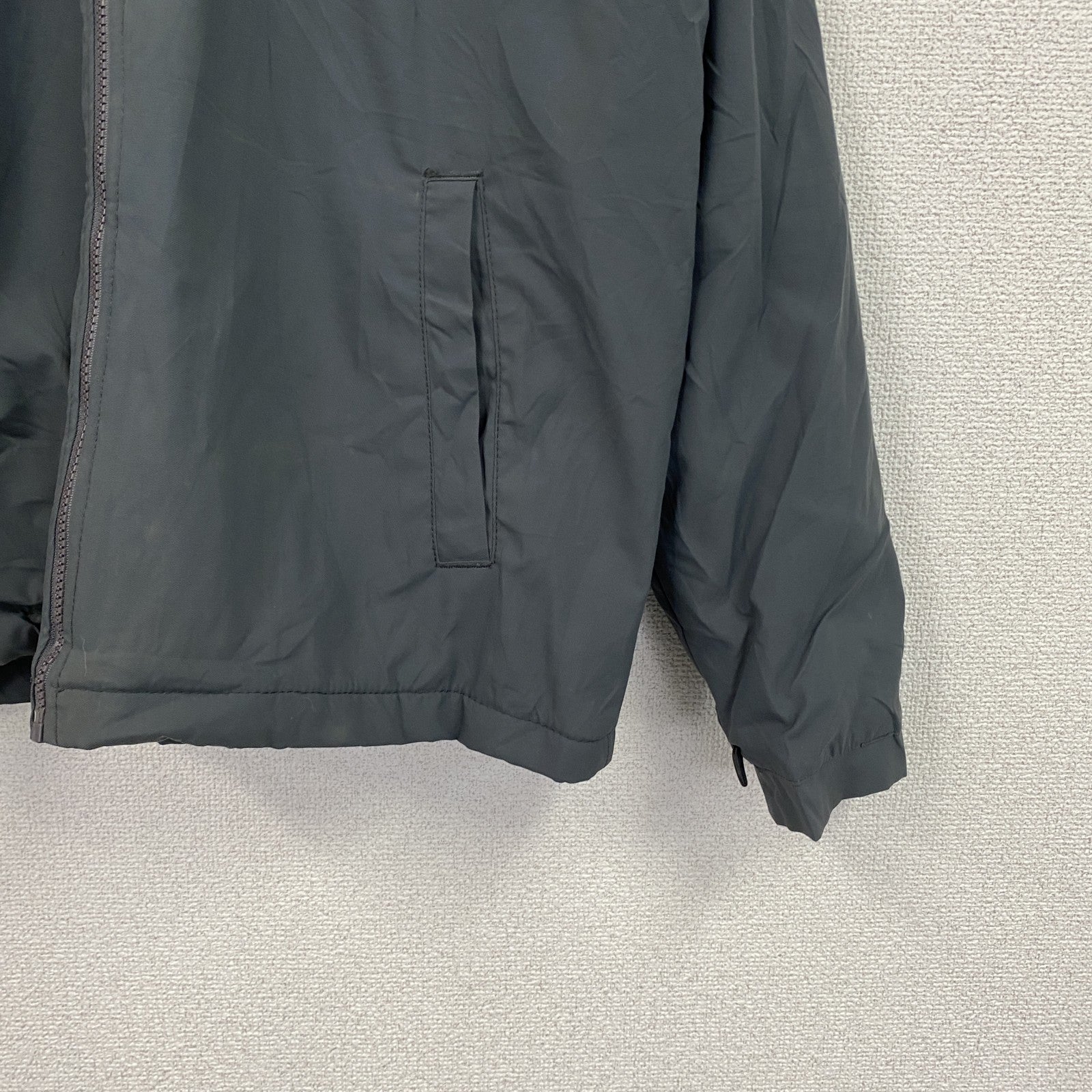 CHAPS　チャップス　ラルフローレン　フルジップジャケット　ボアライナー　グレー　Mサイズ