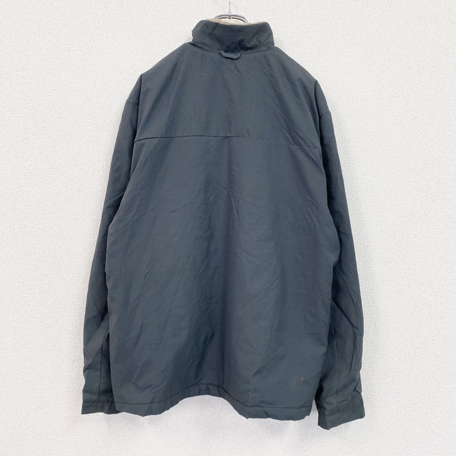 CHAPS　チャップス　ラルフローレン　フルジップジャケット　ボアライナー　グレー　Mサイズ