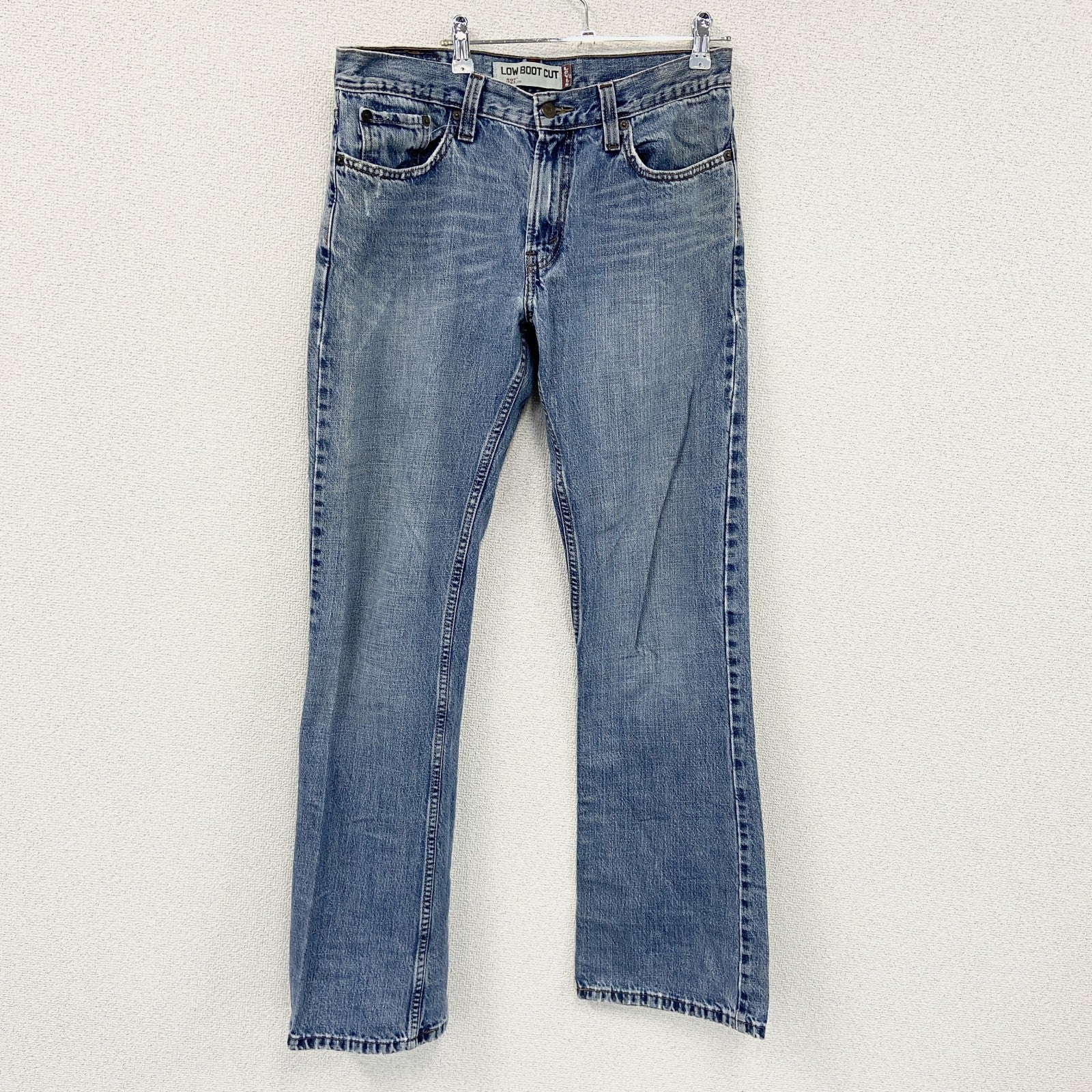 Levi's　リーバイス　Low Boot Cut　523　デニムパンツ/ジーンズ　ジップフライ　インディゴ　W32サイズ