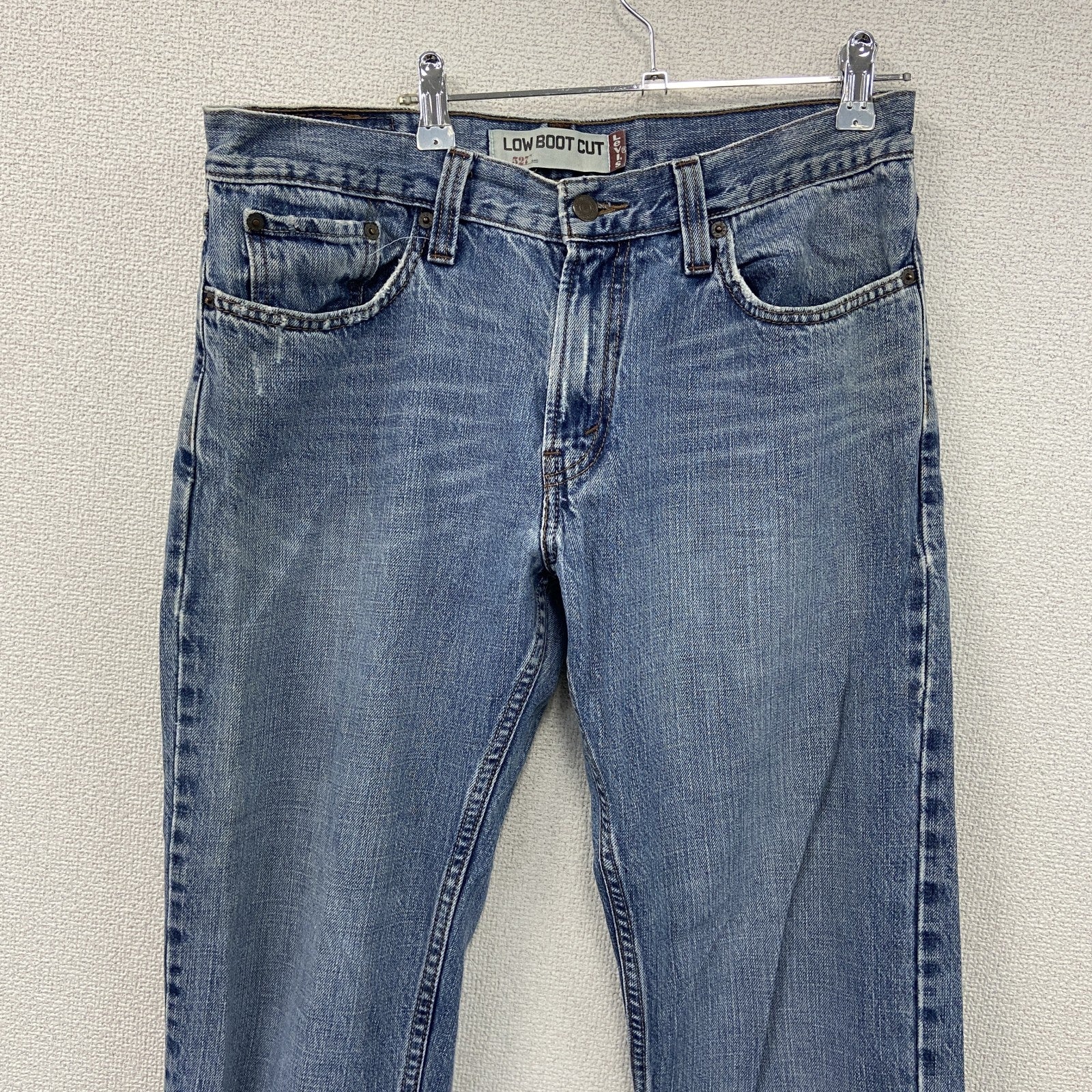 Levi's　リーバイス　Low Boot Cut　523　デニムパンツ/ジーンズ　ジップフライ　インディゴ　W32サイズ