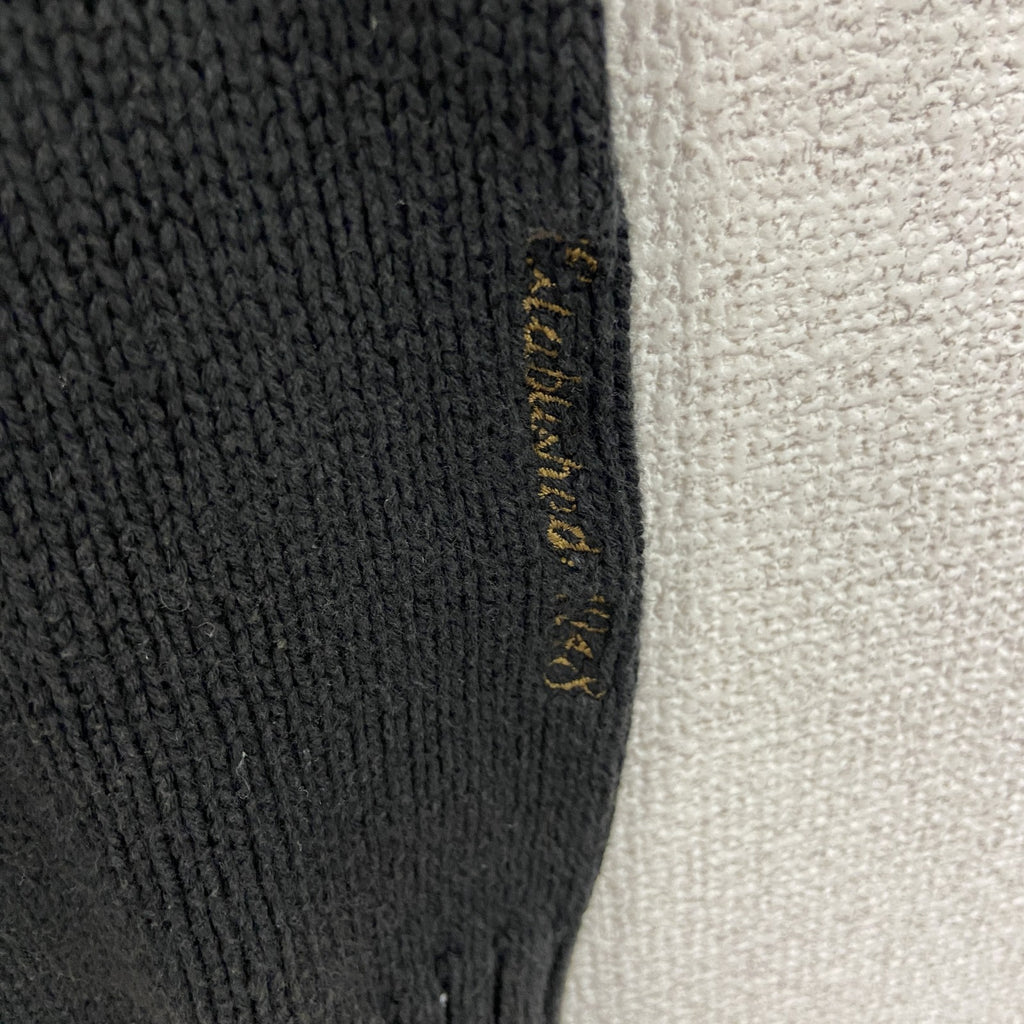 PUMA　プーマ　コットンニットスウェット　黒　ブラック　Mサイズ