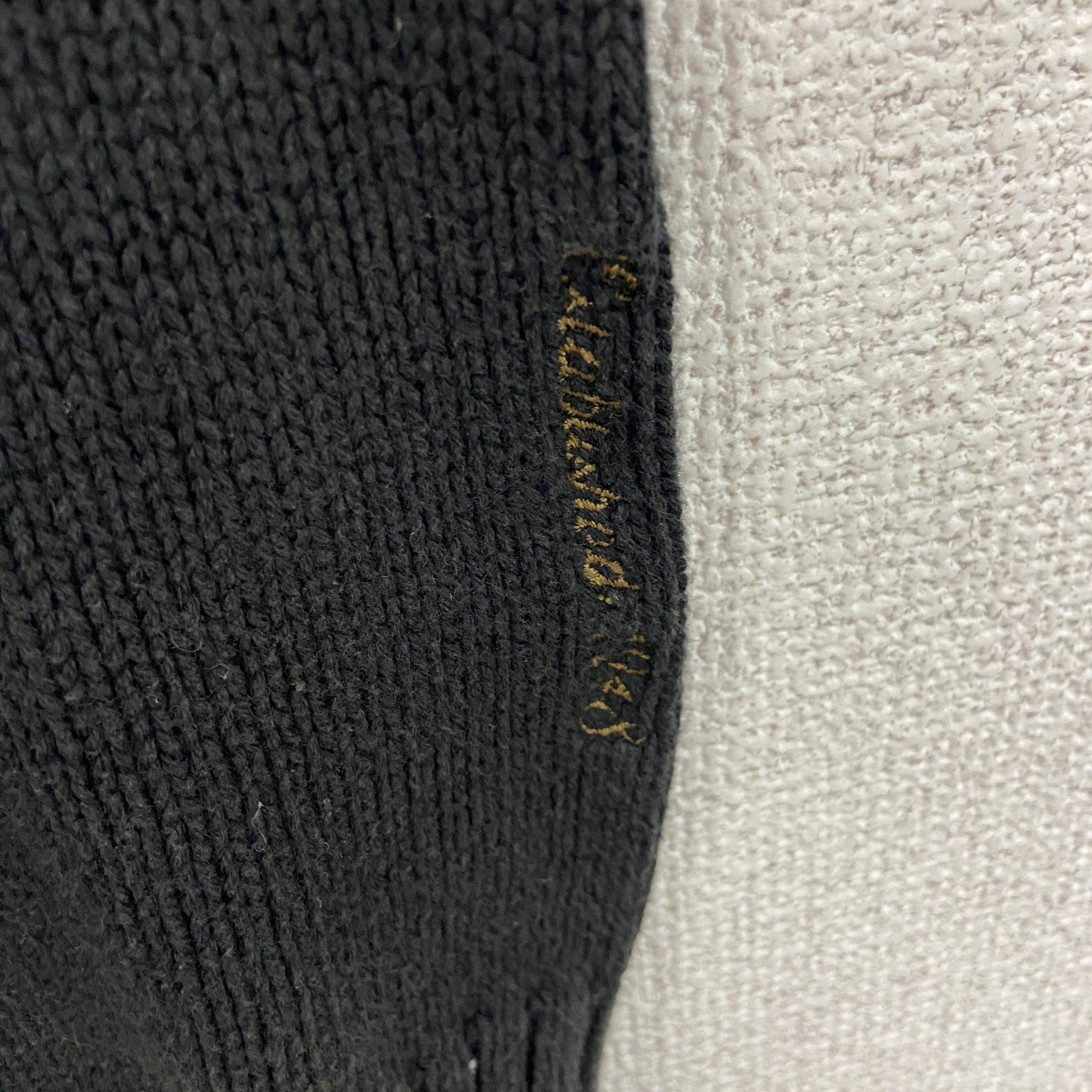 PUMA　プーマ　コットンニットスウェット　黒　ブラック　Mサイズ