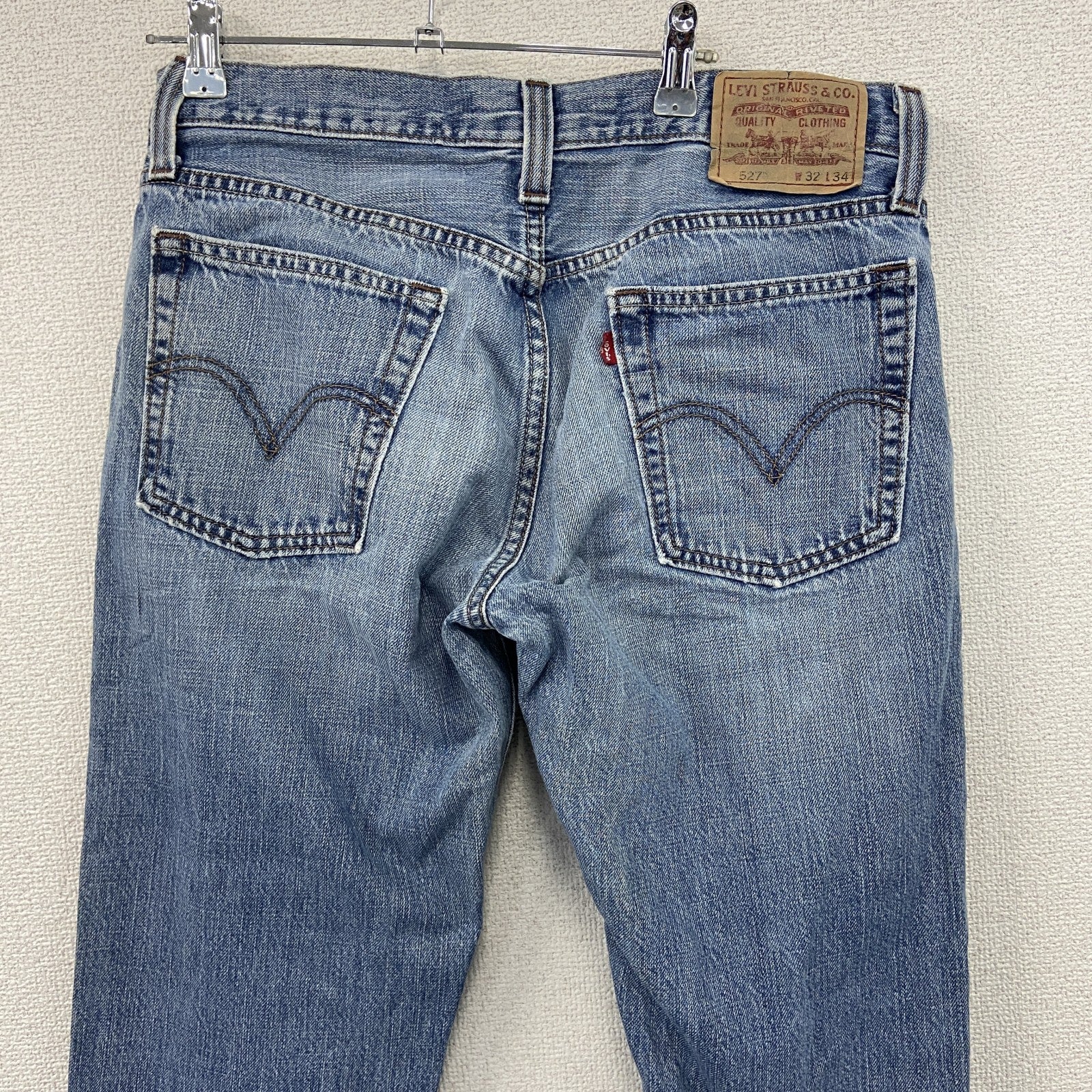 Levi's　リーバイス　Low Boot Cut　523　デニムパンツ/ジーンズ　ジップフライ　インディゴ　W32サイズ