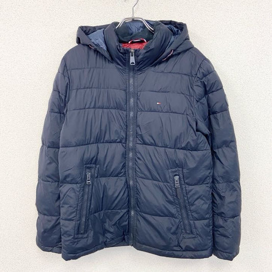 TOMMY HILFIGER　トミーヒルフィガー　フルジップ中綿ジャケット　紺　ネイビー　Sサイズ