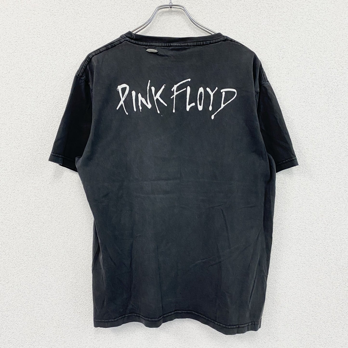 00s　Pink Floyd　ピンクフロイド　半袖プリントTシャツ　バンドT　フェード　黒　ブラック　Lサイズ　