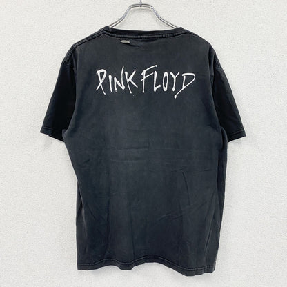 00s　Pink Floyd　ピンクフロイド　半袖プリントTシャツ　バンドT　フェード　黒　ブラック　Lサイズ　